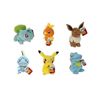 Pokémon Plyšák 22 cm - mix motivů