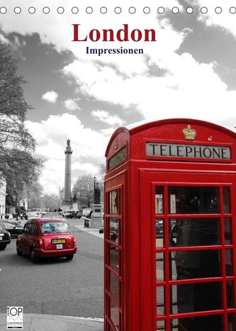 London - Impressionen (Tischkalender 2023 DIN A5 hoch)
