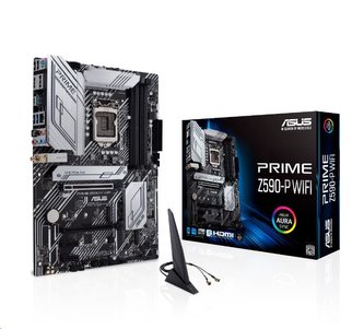 ASUS MB Sc LGA1200 PRIME Z590-P WIFI, Intel Z590, 4xDDR4, 1xDP, 1xHDMI, WI-FI ASUS MB Sc LGA1200 PRIME Z590-P WIFI, Intel Z590, 4xDDR4, 1xDP, 1xHDMI, WI-FI