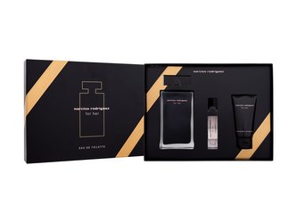 Narciso Rodriguez For Her toaletní voda 100 ml + tělové mléko 50 ml + toaletní voda 10 ml