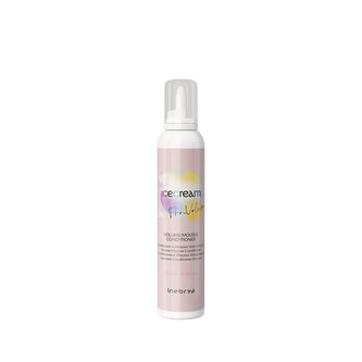 Inebrya Ice Cream Pro-Volume Volume Mousse Conditioner pěnový kondicionér pro zvýšení objemu jemných, zplihlých vlasů 200 ml