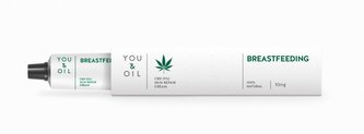 You & Oil Krém s CBD (5 %) pro kojící maminky (10 ml) - zklidňuje podrážděné bradavky