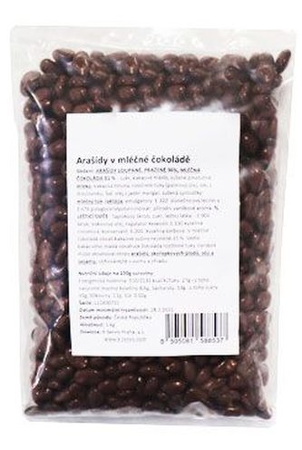 Arašídy v mléčné čokoládě 1kg