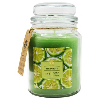 ARÔME Svíčka 560 g, ve skle, Bergamote