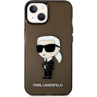 Karl Lagerfeld IML Ikonik NFT kryt iPhone 14 Plus černý Karl Lagerfeld IML Ikonik NFT kryt iPhone 14 Plus černý