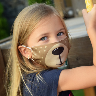 Dětská rouška - Medvídek