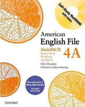 American English File 4 SB+WB PkA+Online