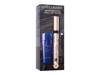 Estée Lauder Mesmerizing Eyes řasenka Sumptuous Extreme 8 ml + odličovač očí Gentle Eye Makeup Remover 30 ml + tužka na oči Double Wear 24H Waterproof Gel Eye Pencil 0,8 g 01 Onyx