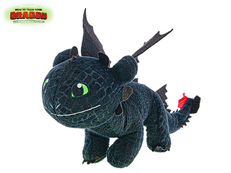 Jak vycvičit draka 3 - drak Bezzubka plyšový 40cm 0m+