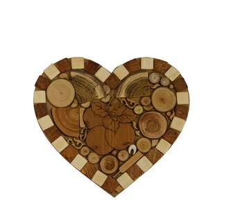 Podložka pod hrnec srdce 18cm