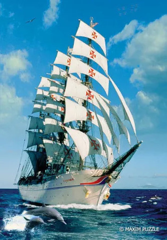 Puzzle 600 Żaglowiec