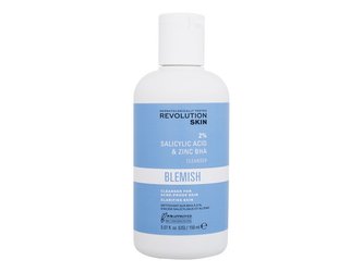 Revolution Skincare Blemish Čisticí gel 2% Salicylic Acid & Zinc BHA Cleanser 150 ml pro ženy
