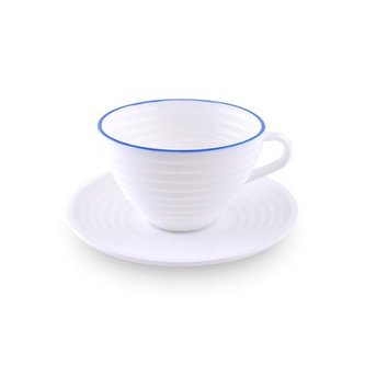 SET HRNÍČKŮ S PODŠÁLKEM 6KS OPAL TIGRIS BLUE 250ML