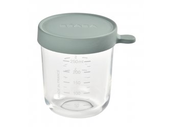 Kelímek na jídlo skleněný 250ml Eucalyptus Green