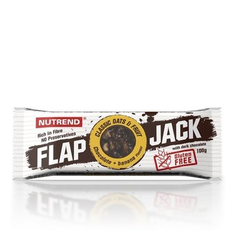 Tyčinka FlapJack 100 g - Nutrend - borůvka brusinka - 20 x 100 g