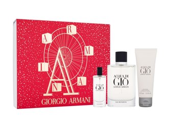 Giorgio Armani Acqua di Gio parfémovaná voda 125 ml + sprchový gel 75 ml + parfémovaná voda 15 ml