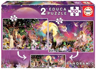 Puzzle Panorama Pohádkové víly