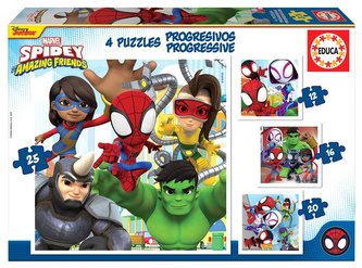 Puzzle 12+16+20+25 Spidey i Super-Kumple G3 Puzzle 12+16+20+25 Spidey i Super-Kumple G3