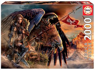 Puzzle 2000 Wojowniczka i orzeł G3 Puzzle 2000 Wojowniczka i orzeł G3