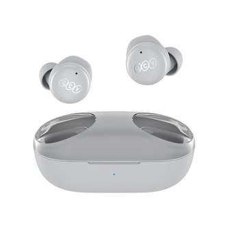 QCY - T17S bezdrátová sluchátka s dobíjecím boxem,Bluetooth 5.2, šedá QCY - T17S bezdrátová sluchátka s dobíjecím boxem,Bluetooth 5.2, šedá