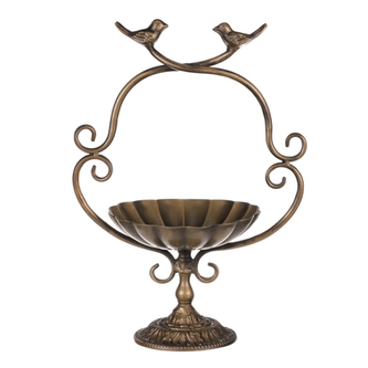 Pítko pro ptáčky, kovové.