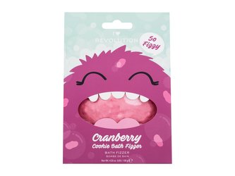 I Heart Revolution Cookie Bath Fizzer Bomba do koupele 120 g Cranberry pro ženy