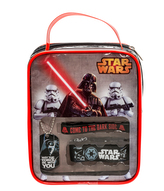 Dárkový set řetízek na krk se psí známkou a náramky Star Wars|Hvězdné Války: Darth Vader
