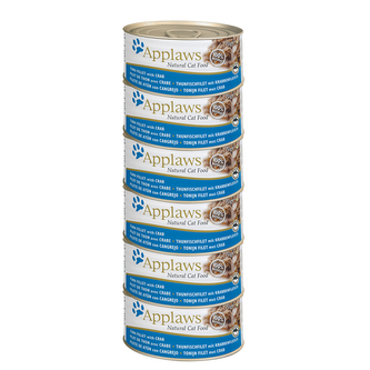 Applaws konzerva Cat Jelly Tuňák s krabem 6x156g Applaws konzerva Cat Jelly Tuňák s krabem 6x156g