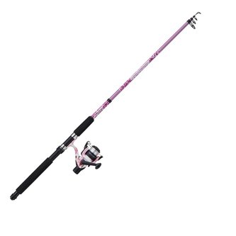 Teleskopický prut s navijákem RD Tanager Pink Camo II Tele 2,10m 7-20g