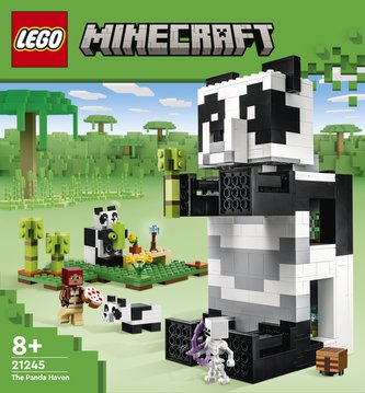 LEGO Minecraft 21245 Pandí útočiště LEGO Minecraft 21245 Pandí útočiště
