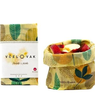 Včelovak - ekologický vak na potraviny se včelím voskem Mini 18 x 24 cm
