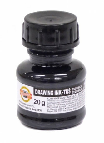 Tuš "141722", černá, 20g, KOH-I-NOOR