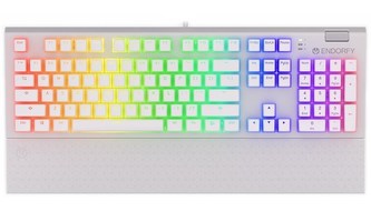 Endorfy herní klávesnice Omnis OWH Pudd.Kaihl BR RGB /USB/ brown switch / drátová / mechanická / US layout / bílá RGB Endorfy herní klávesnice Omnis OWH Pudd.Kaihl BR RGB /USB/ brown switch / drátová / mechanická / US layout / bílá RGB