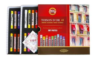 Koh-i-noor souprava prašných uměleckých kříd 48 ks Toison D´or