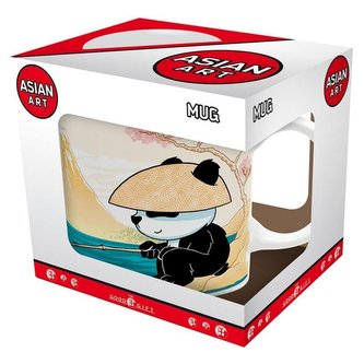 Surfing Panda keramický hrnek 320 ml - Asian Art