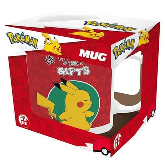 Pokémon keramický hrnek 320 ml - On the way to the gifts