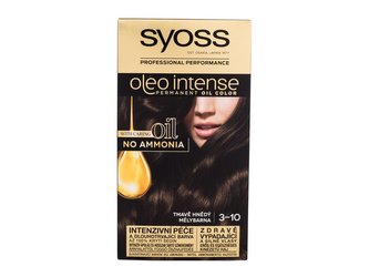 Syoss Oleo Intense Barva na vlasy Permanent Oil Color 50 ml 3-10 Deep Brown pro ženy