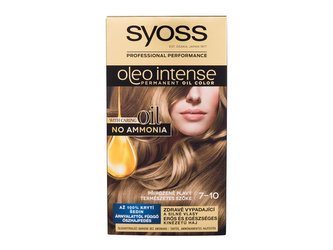 Syoss Oleo Intense Barva na vlasy Permanent Oil Color 50 ml 7-10 Natural Blond pro ženy