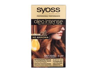 Syoss Oleo Intense Barva na vlasy Permanent Oil Color 50 ml 7-77 Red Ginger pro ženy