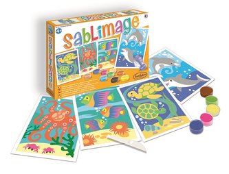 Sablimage: Pískové obrázky - Ryby a delfíni