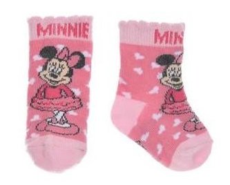 PONOŽKY MINNIE - velikost 0-6 m.