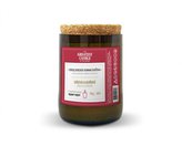 The Greatest Candle Svíčka v lahvi od vína (170 g) - dřevo a koření - vydrží hořet cca 50 hodin