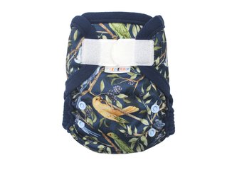 Svrchní kalhotky (S), bez křidélek - Papoušek Indigo SZ