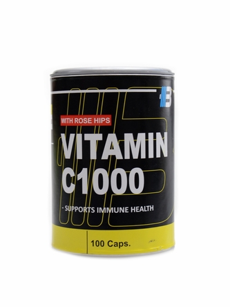 Body nutrition - Vitamín C 1000 + šípky 100 tablet