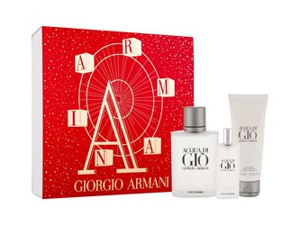 Giorgio Armani Acqua di Gio toaletní voda 100 ml + sprchový gel 75 ml + toaletní voda 15 ml