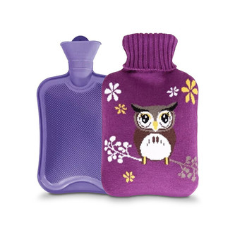 SimplyMed Termofor s pleteným obalem 2 l - sova