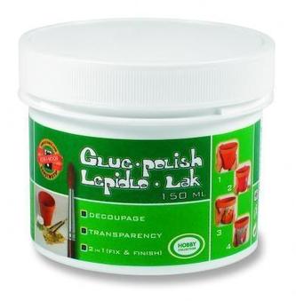 Koh-i-noor lepidlo a lak pro ubrouskovou techniku 150ml