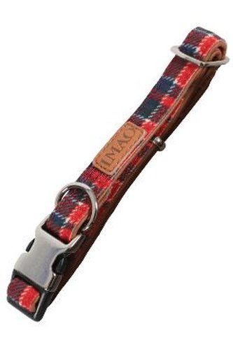 Obojek pes SCOTT nastavitelný tm.modrý 25mm Zolux