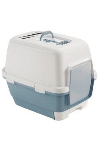 WC kočka CATHY CLEVER kryté modrá Zolux