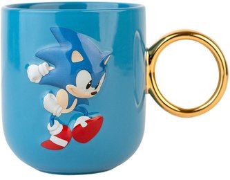 Keramický 3D Sonic: The Hedgehog (objem 350 ml)